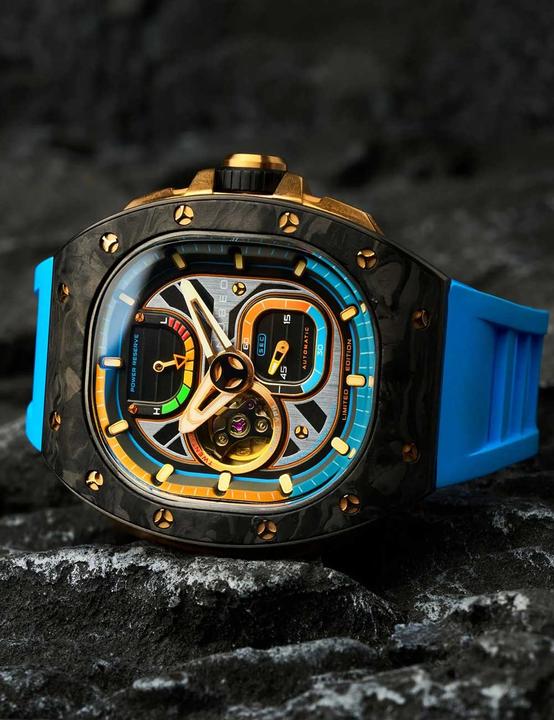 Actual product image Nubeo NB-6105-05 Viper (Power reserve display)