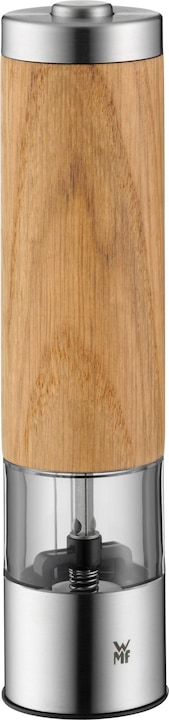 Productafbeelding WMF Elektrische Molen 21,5cm Zout- en Pepermolen Keramische Molen Eikenhout (Diverse kruiden, Peper, Zout)