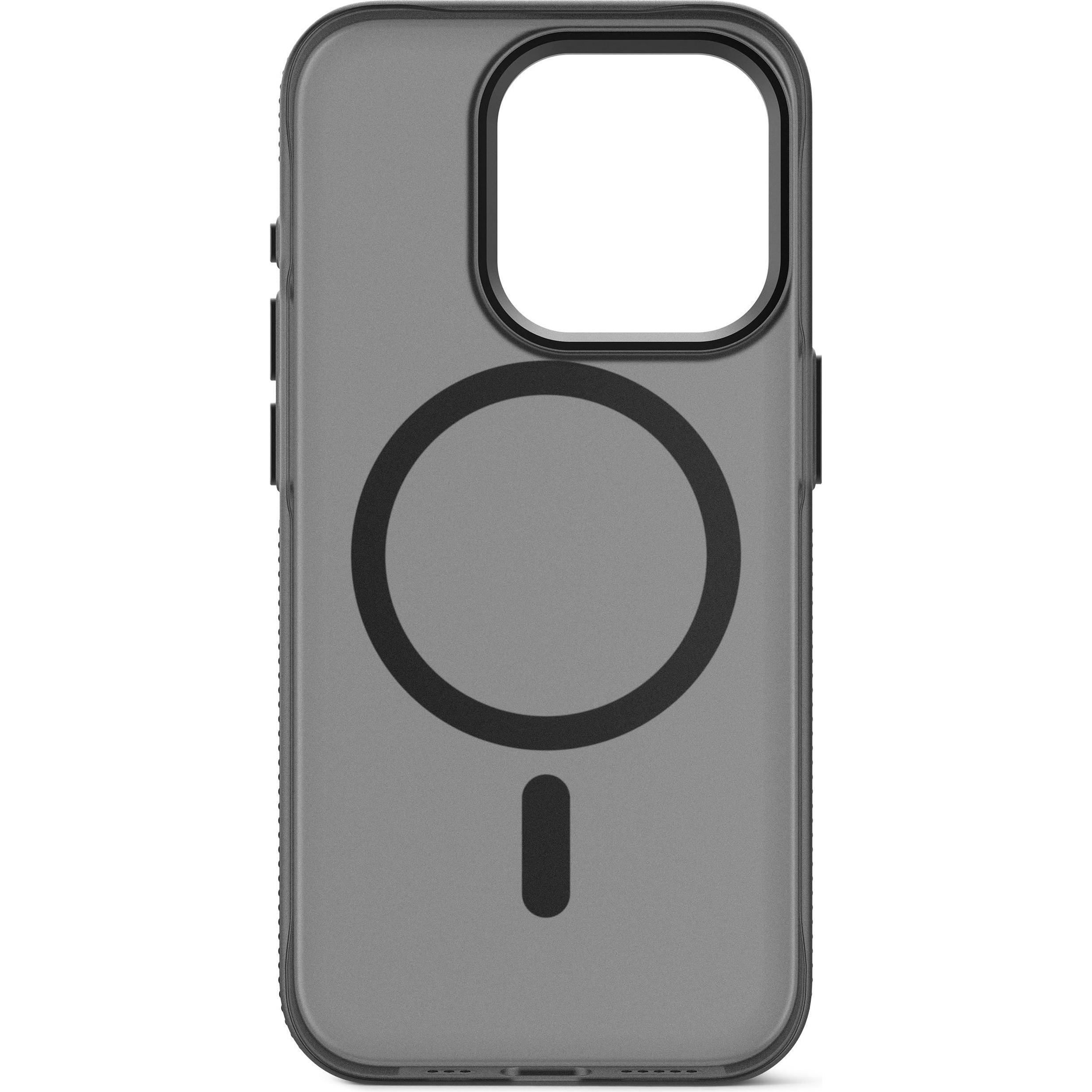 Thumbnail - Decoded Recycled Plastic Backcover iPhone 15 Pro Black (Apple iPhone 15 Pro), Smartphone Hülle, Grau
