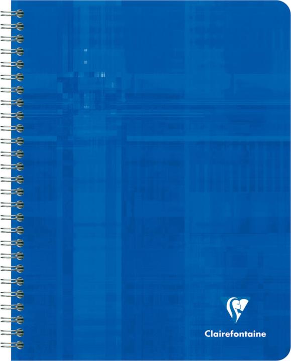Image du produit Clairefontaine Cahier à spirales (Quadrillé, Couverture rigide)