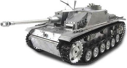 Produktbild Amewi Sturmgeschütz III, Vollmetall RTR Airsoft, TRUE Sound,2,4GHz (RTR Ready-to-Run)
