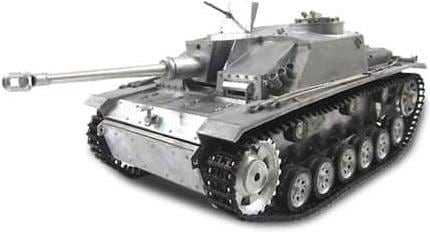 Amewi Sturmgeschütz III, Vollmetall RTR Airsoft, TRUE Sound,2,4GHz (RTR Ready-to-Run)