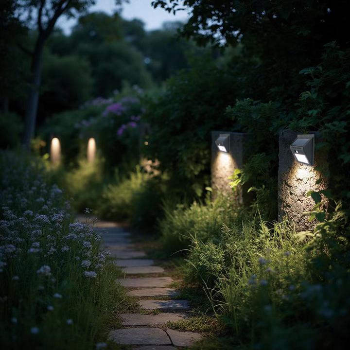 Image du produit Casativo 2er-Set Solar-LED-Wandleuchte mit Bewegungsmelder, 20 SMD LEDs (480 lm, IP44)