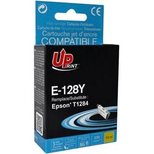 Print, Cartucce, UPrint kompatibel Ink mit C13T12844011, E-128YE, yellow, 230S, 5ml