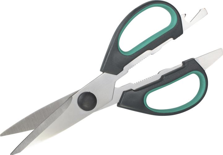 Actual product image wolfcraft 1 Universal household scissors, 70 mm blade (21.50 cm)