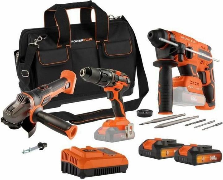 Powerplus Werkzeugkasten (3 Stück)