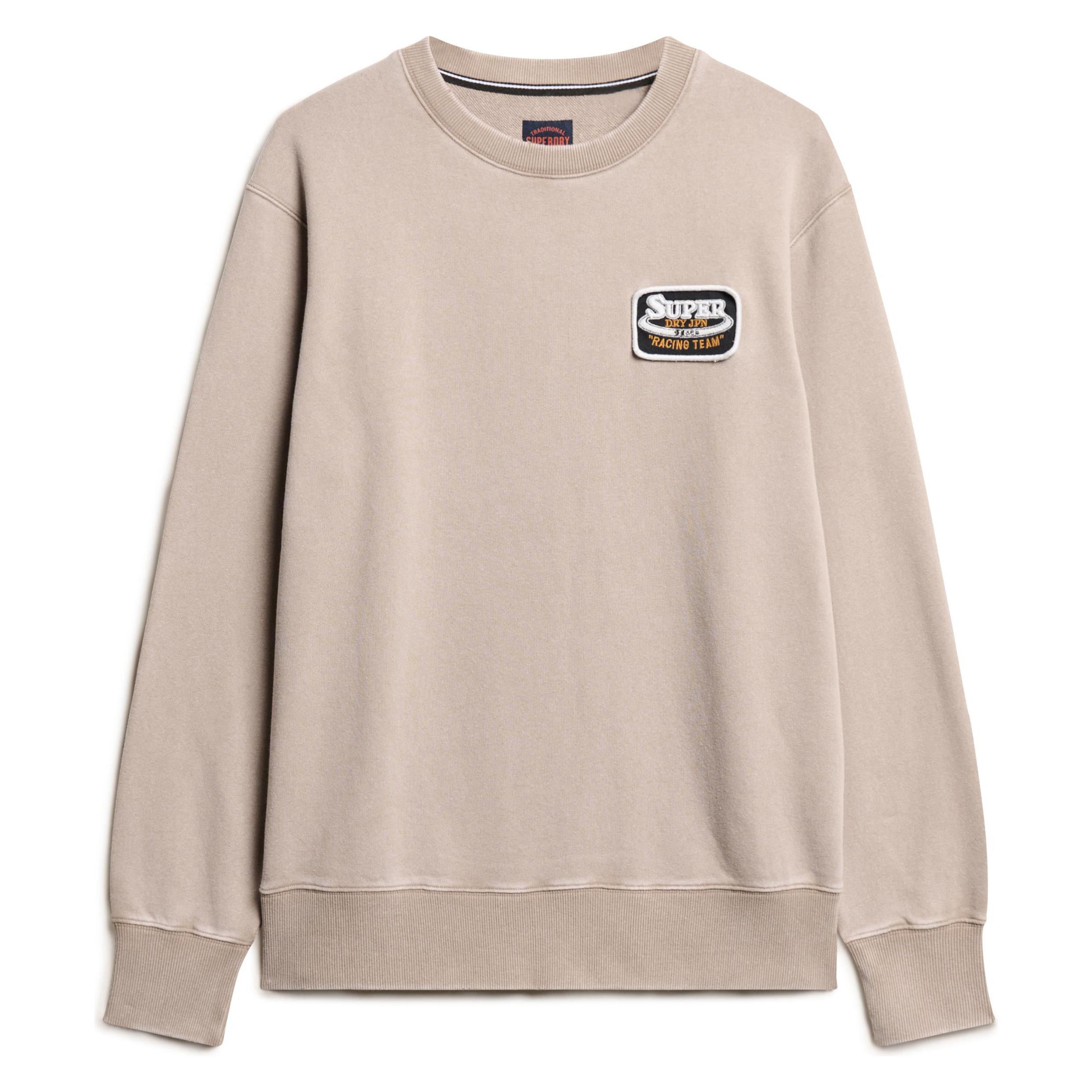Superdry, Herren, Pullover, Locker Geschnittenes Mechanic Sweatshirt Mit Rundhalsausschnitt, Grau, (Xxl)