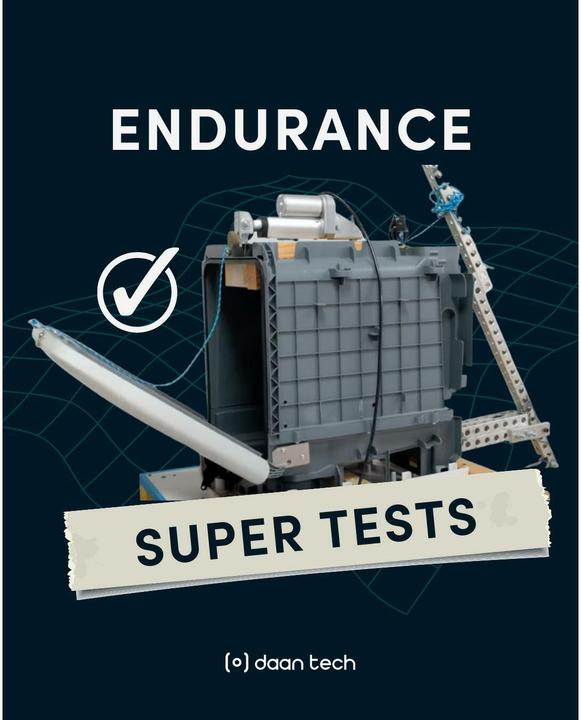 Actual product image Daan Tech Bob white/silver dishwasher