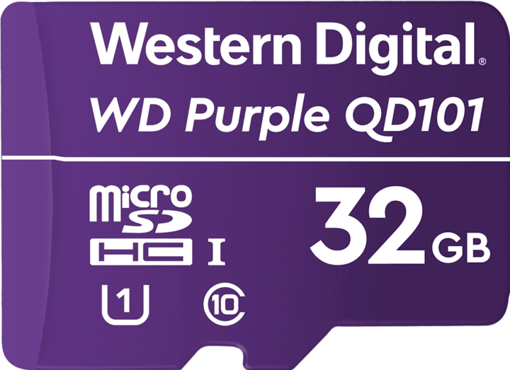 Actual product image WD Purple SC Ultra Endurance (32 GB, microSDHC, U1, UHS-I)