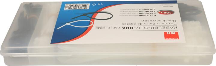 Produktbild Max Hauri Cable Home Kabelbinder-Box (Kunststoffkabelbinder, 300 mm, 1 Stk.)