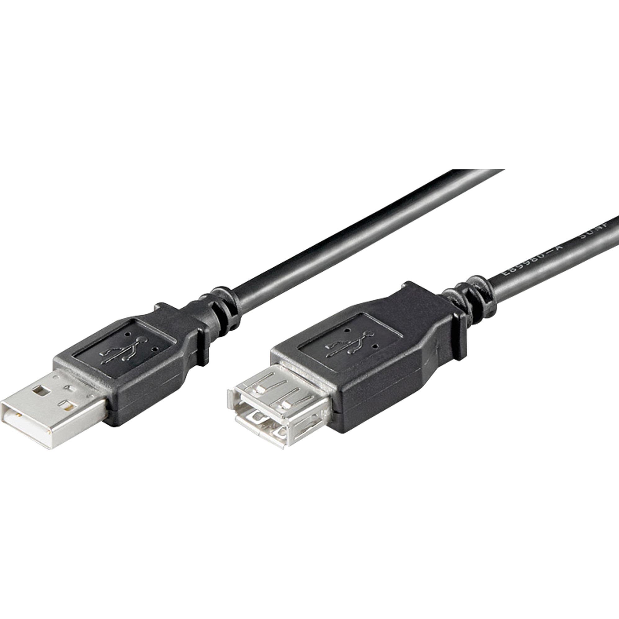 Goobay USB 2.0 Verlängerungskabel (1.80 m, USB 2.0), Cavo USB