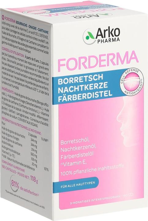 Produktbild Arkopharma Forderma (180 Stück, Kapseln, 184 g)