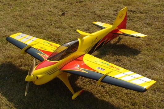 Produktbild Sebart Angel S Evo 30E gelb/schwarz 1280 mm (Motorflugzeug)