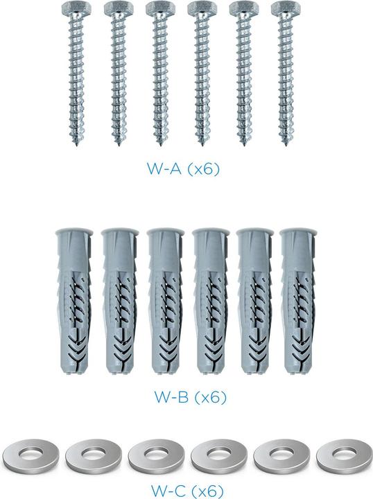 Actual product image Tooq Technology SOPORTE PARED PANTALLAS INTERACTIVAS "PIXEL" 70-90 (Wall, 90", 55 kg)