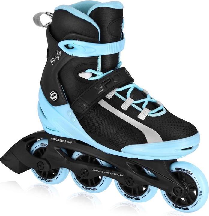 Spokey Rolki MrsFIT rekreacyjne czarne r. 41 (41)
