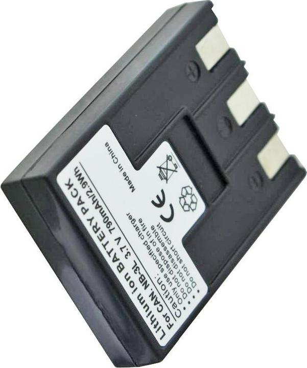 Produktbild Canon Akku NB-3L, Digital IXUSi, IXY Digital, Powershot SD550 (Kamera Akku)