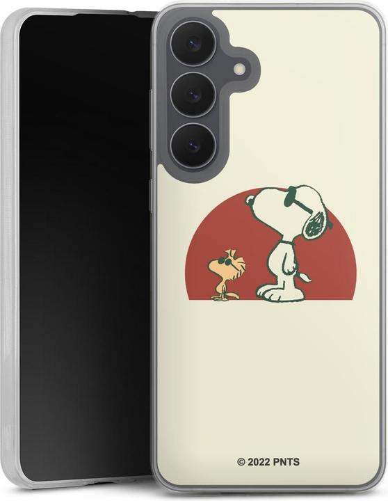 Produktbild DeinDesign Slim Case für Samsung Galaxy S25 FE Silikon Hülle Ultra Dünn Handyhülle Kindheit Snoopy (Samsung Galaxy S25 FE)