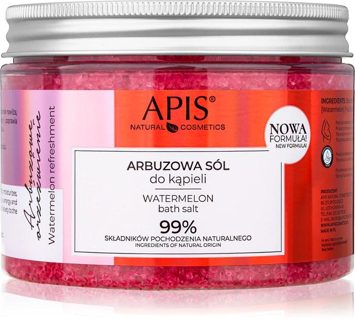 Apis Natural Cosmetics Apis - Sale da bagno all'anguria 650g (Sali da bagno)