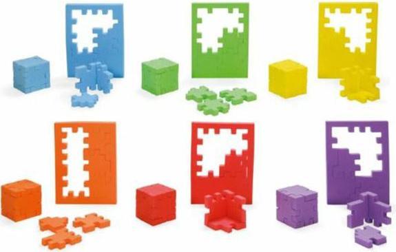 Produktbild Eddy Toys Happy Cube (3 Teile)