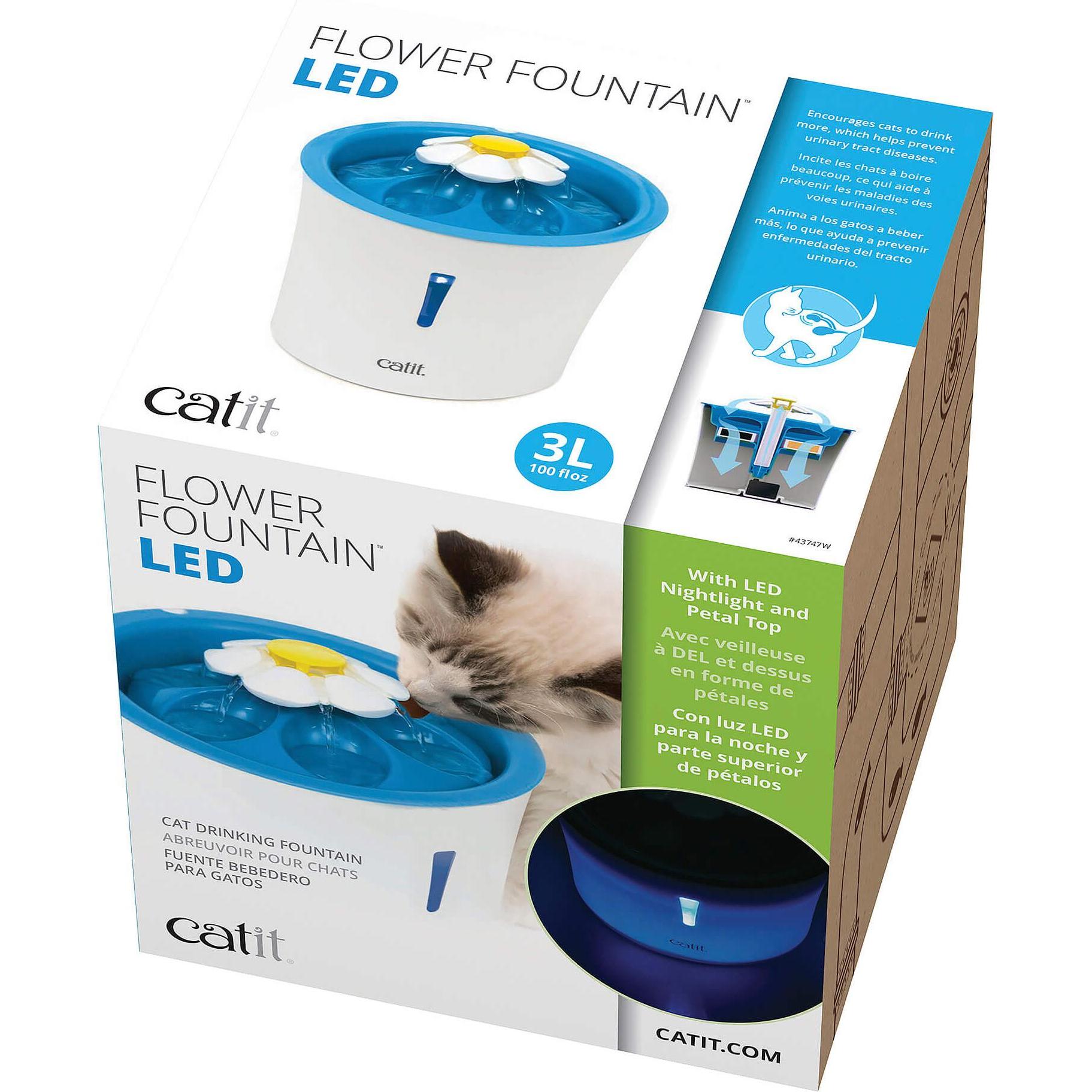 CAT IT Pack de 12 filtres triple action pour fontaine a eau