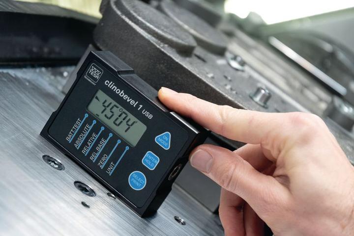 Actual product image Tesa Technology Clinometer CLINOBEVEL 1 USB