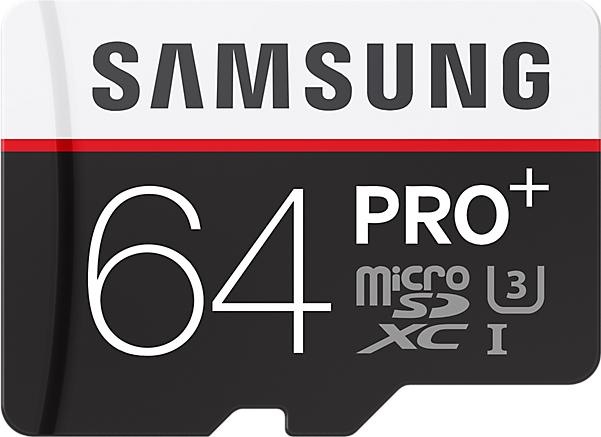Produktbild Samsung Pro Plus microSDXC (64 GB, microSDXC, U3, UHS-I)