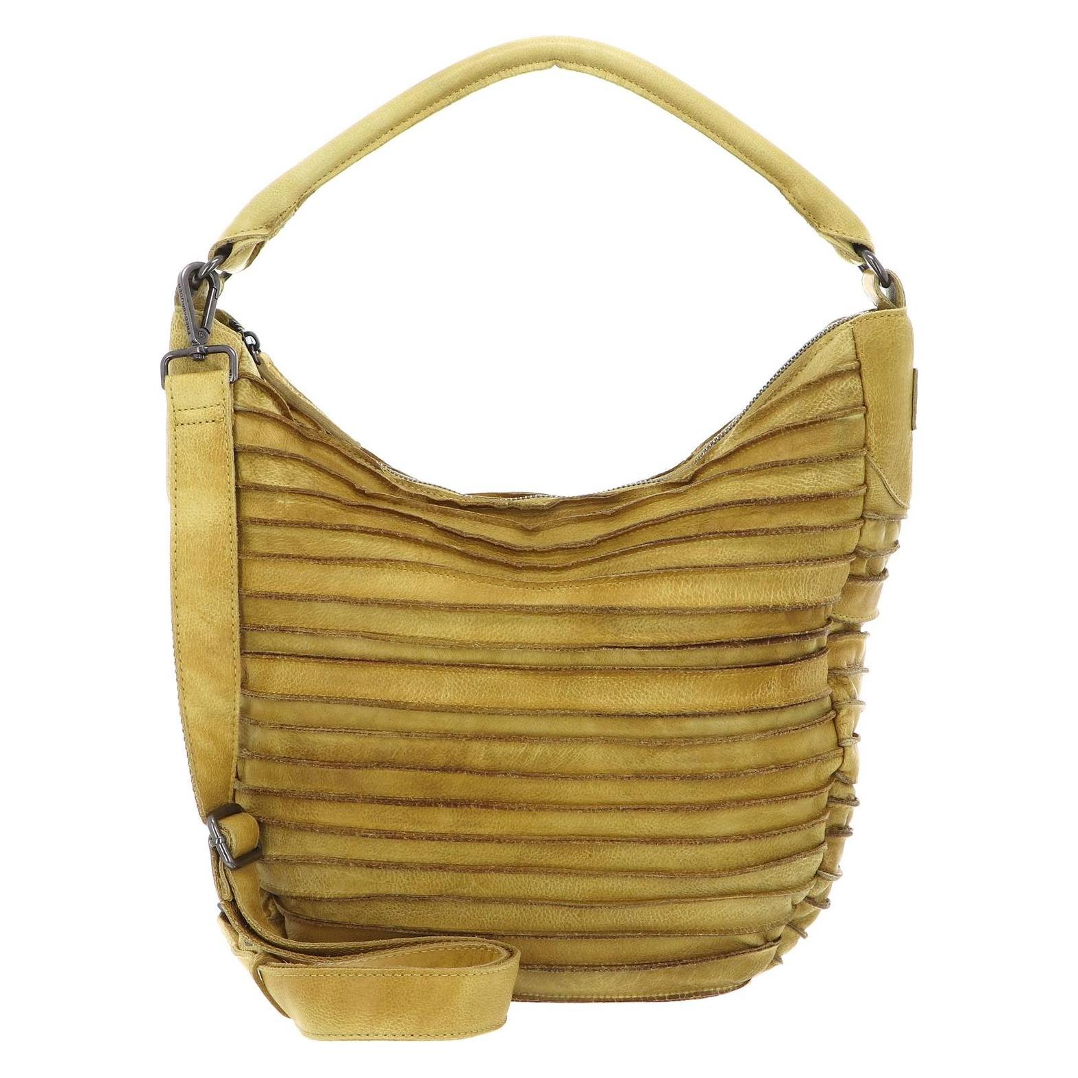 FredsBruder, Damen, Handtasche, Riffeltier S, Gelb