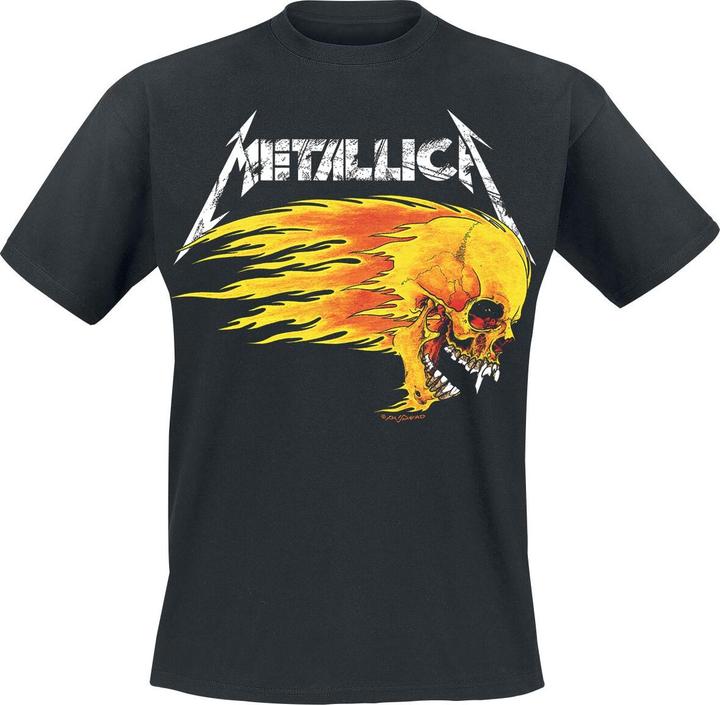 Produktbild Metallica Flaming Skull Tour 94 (L)