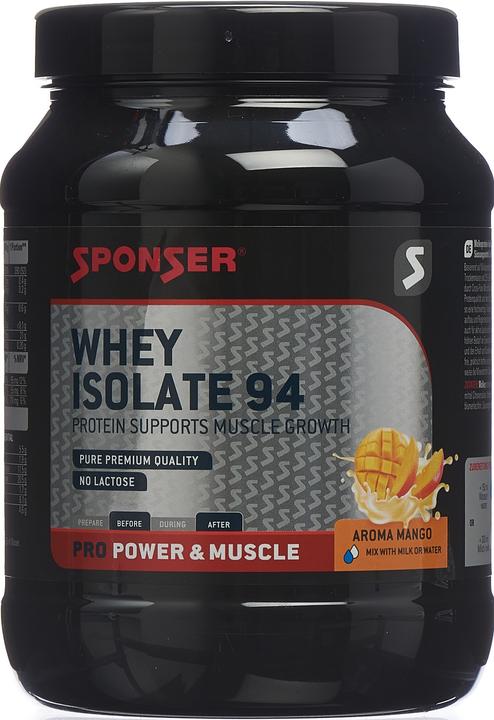 Actual product image Sponser Whey Protein 94 (425 g, 1x, Mango)