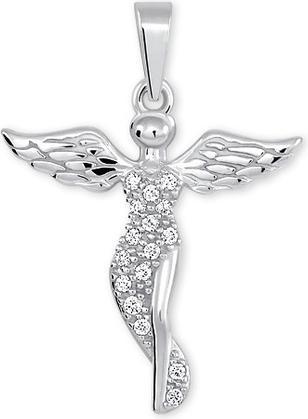 Produktbild Brilio White Gold Pendant Baby Angel 249 001 00545 07