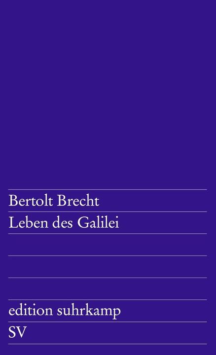 Leben des Galilei (Deutsch, Bertolt Brecht, 2017)