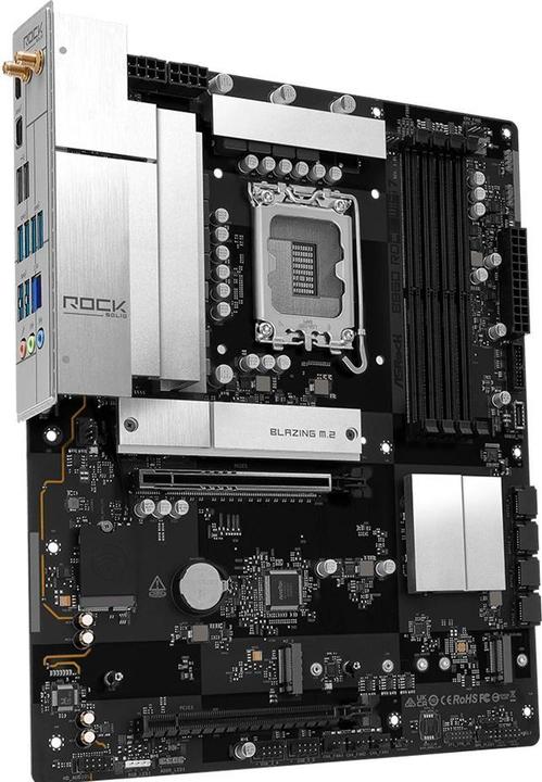 Productafbeelding AsRock MB Intel 1851 B860 Rock WiFi 7 (LGA 1851, ATX)