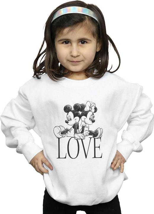 Immagine prodotto Disney Mickey And Minnie Mouse Love Felpa Ragazze (104)