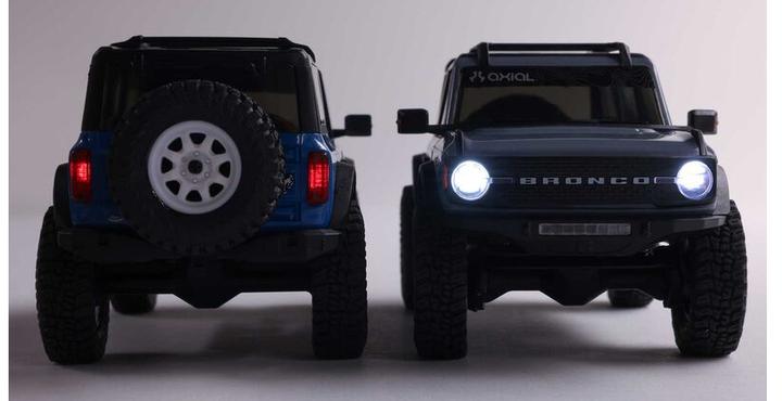 Image du produit Axial Rock Crawler SCX30 Ford Bronco 1:30 RTR Grau (RTR Prêt à fonctionner)