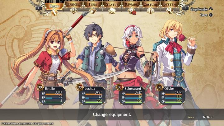 Image du produit Clear River Games Trails in the Sky 1st Chapter (Switch)