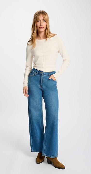 Produktbild Morgan Pullover mit langen Ärmeln und rundem Ausschnitt (L)