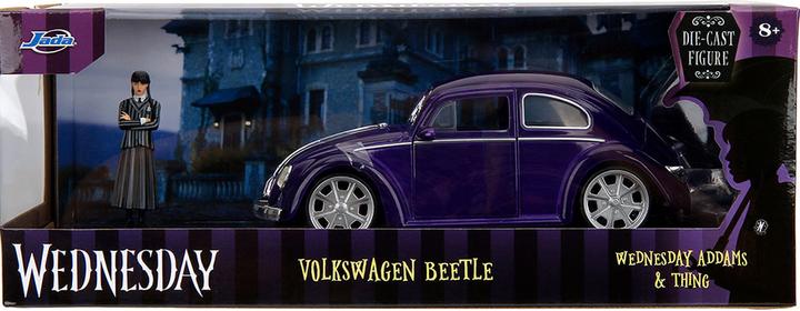 Actual product image Jada Wednesday Volkswagen Beetle 1:24