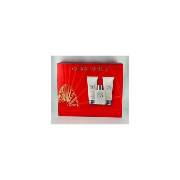 Giorgio Armani Acqua di Gio Homme Eau de Toilette 100ml+Shower Gel 75ml+Balm 75ml Set (Fragrance set)