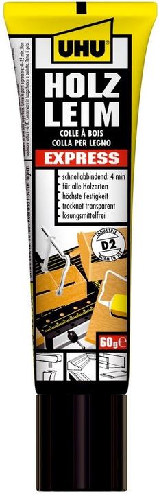 Image du produit UHU Colle pour bois express (60 g)