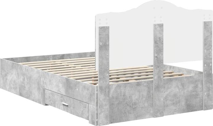 Image du produit vidaXL Moderner Bettrahmen (135 x 190 cm)
