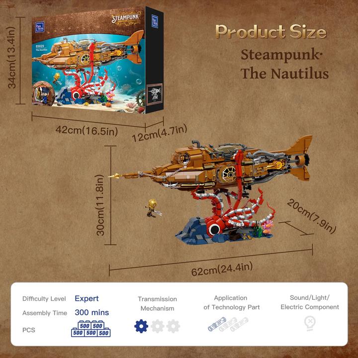 Image du produit Pantasy Steampunk : le Nautilus