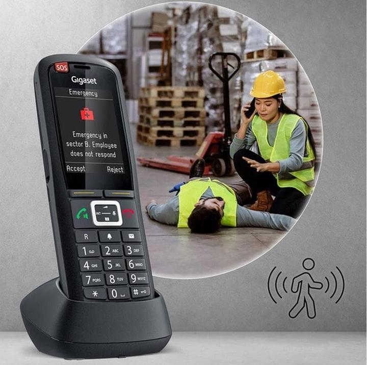 Produktbild Gigaset PRO R700H protect PRO DECT Mobilteil 6,1cm 2,4Zoll Display Bewegungssensor SOS Alarmtaste LE