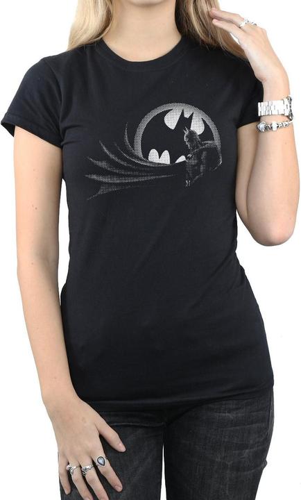 Actual product image Womens/Ladies Batman Spot Cotton T-Shirt (S)