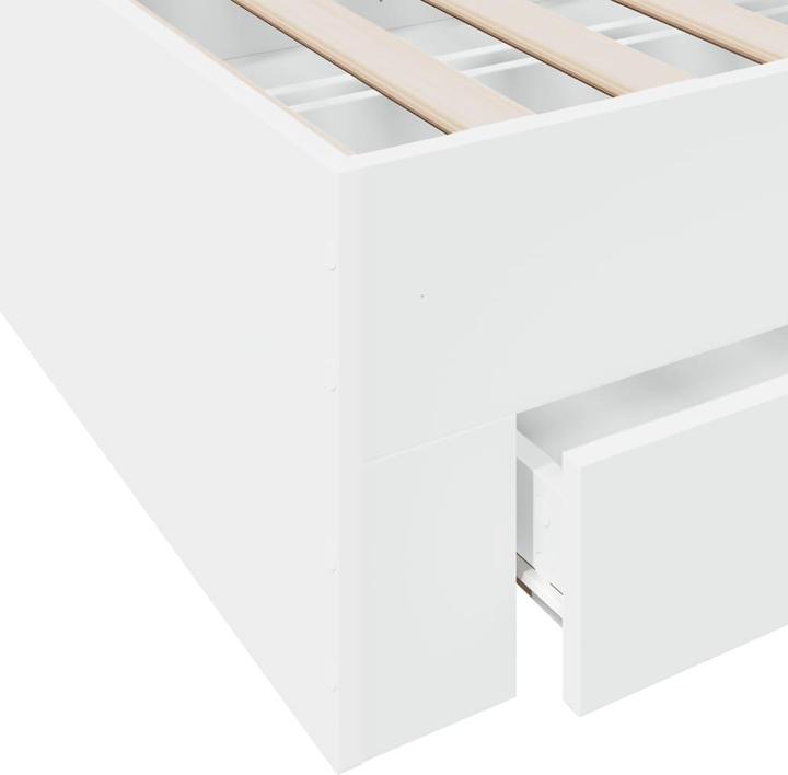Image du produit VidaXL Cadre de lit avec tiroirs (75 x 190 cm)