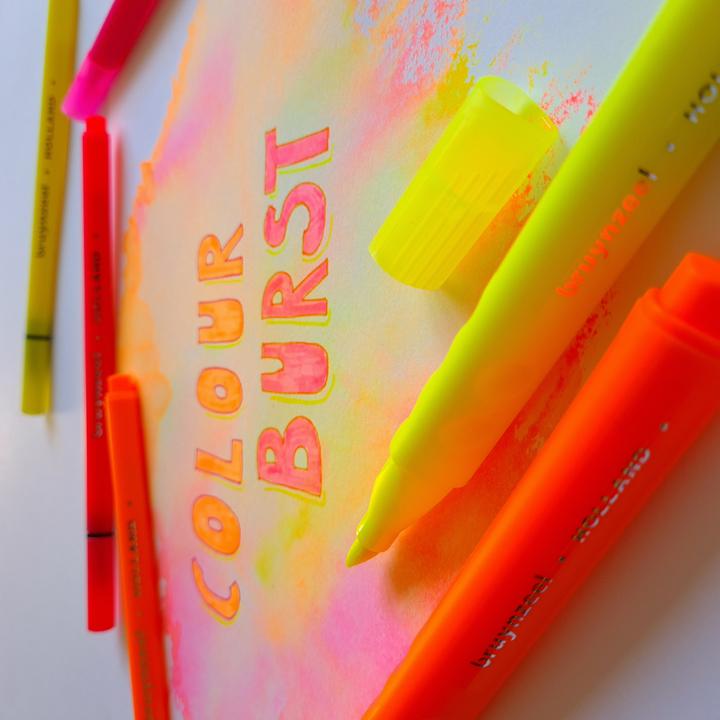 Produktbild Bruynzeel Filzstifte Neon 4 Farben (4x)