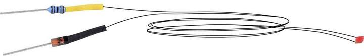 Image du produit Viessmann LEDs avec câbles Rouge 3563