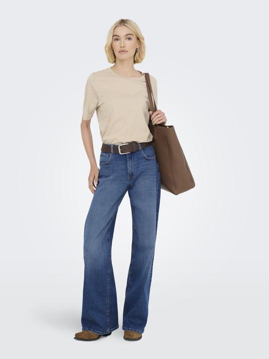 Produktbild Only ONLCHRIS Mittlere Taille Weiter Beinschnitt Jeans Jeans mit weitem Bein (W28/L32)