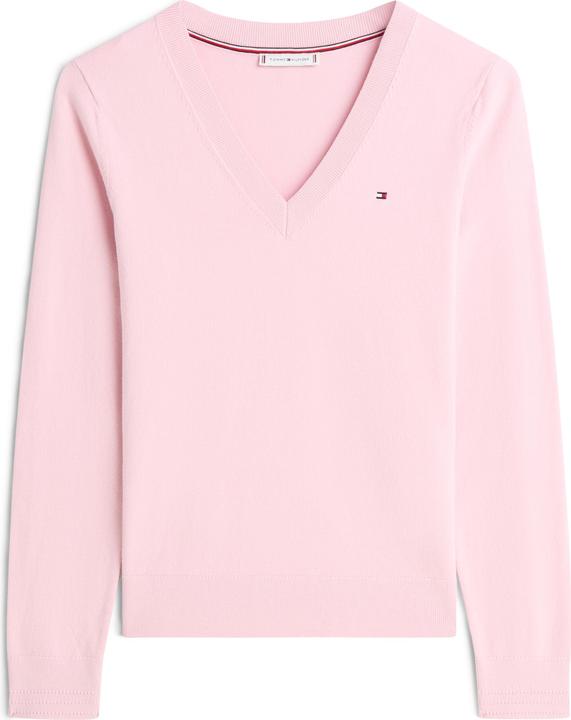 Image du produit Tommy Hilfiger Pull Fin GG à Col V Manches Longues (L)