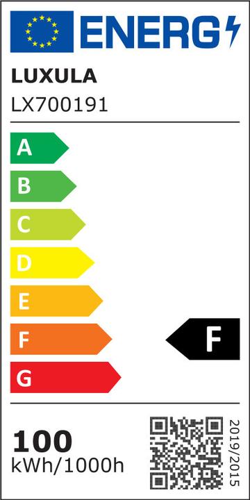 Label énergétique Luxula Lampadaire de bureau à LED (7000 lm)
