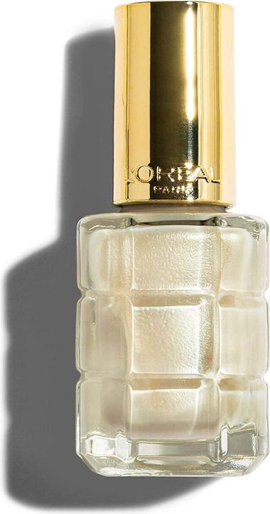 Actual product image L'Oréal Paris Loreal Color Riche Huile Nail Lacquer B21 (B21 Debutante Pearl, Colour paint)